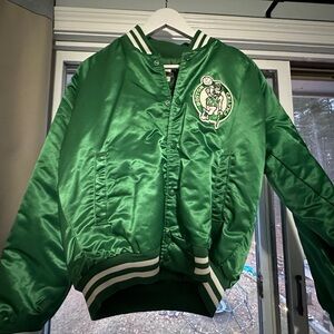 Vintage Celtics bomber jacket